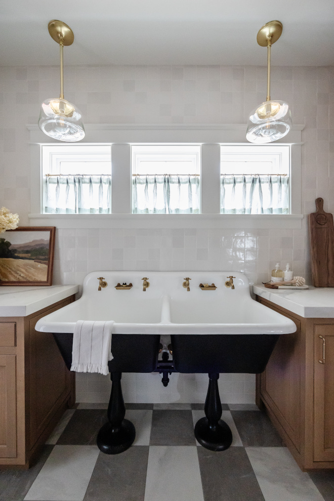 Restored Sink Antique Original to the house Carefully restored during renovation #RestoredSink #Antique #Originaltothehouse #restored #renovation