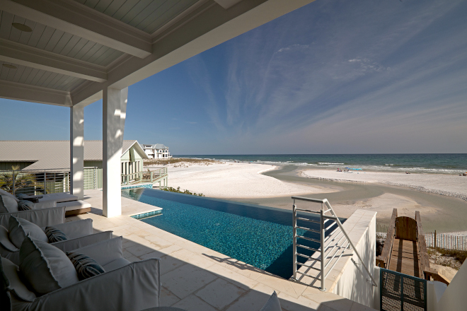 There is no need to go on vacation when you have the beach in your backyard