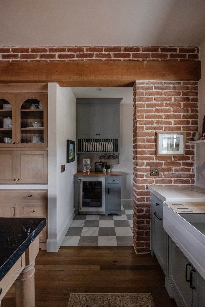 kitchen adobe brick walls inside are all original to the home adobe brick walls inside are all original to the home #kitchen #adobebrick #home