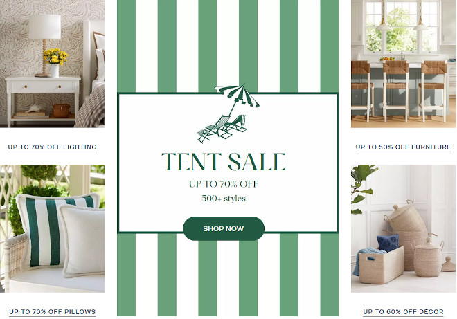 tent sale