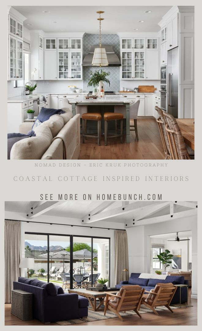 Coastal Cottage Inspired Interiors