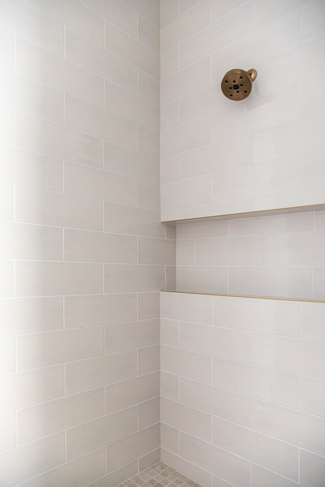 Neutral shower tile combo