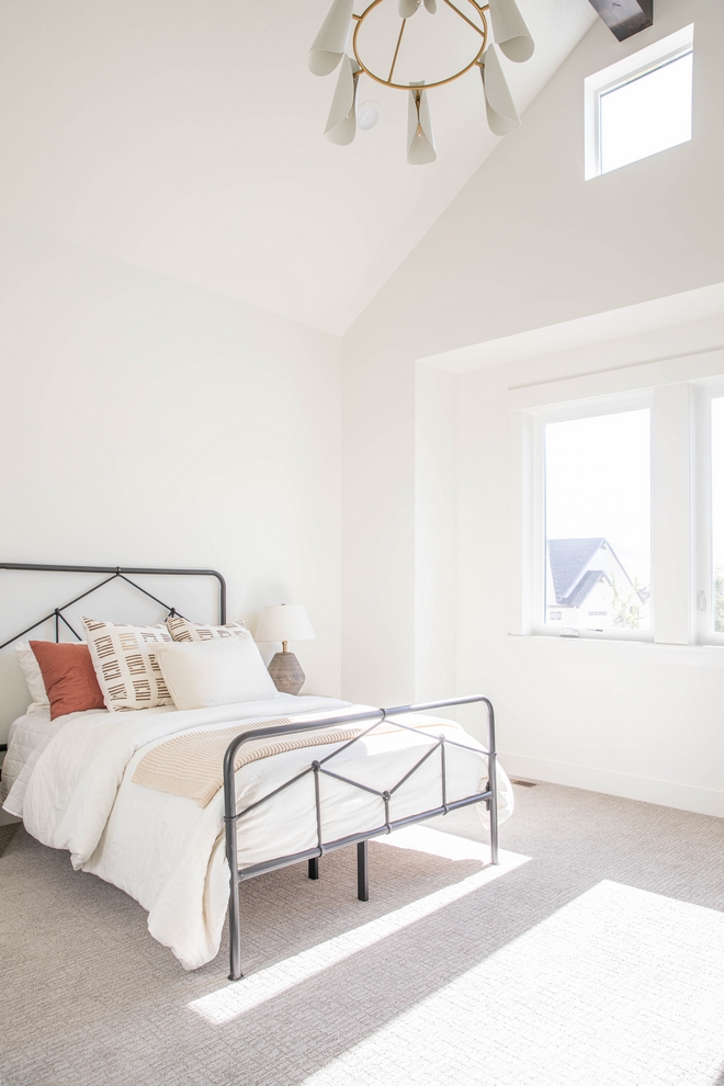Sherwin Williams SW 7008 Alabaster Bedroom Paint Color