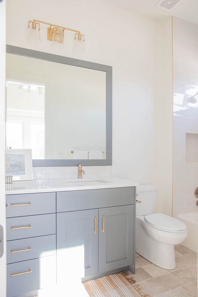 Grey Bathroom Cabinet Paint Color Sherwin Williams Roycroft Pewter