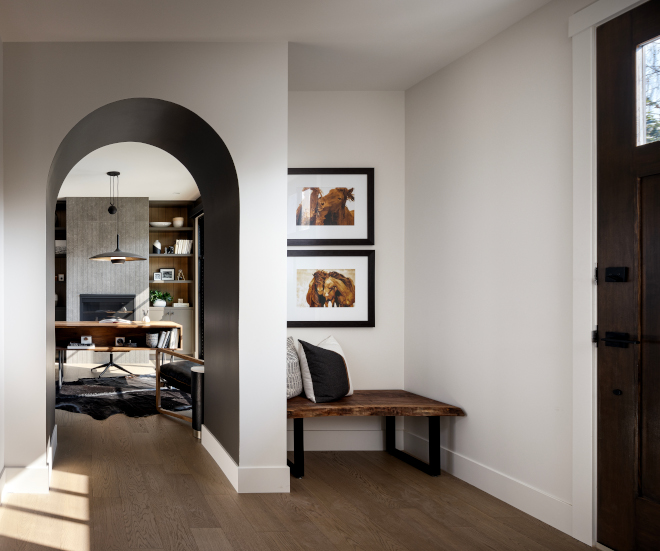 Foyer archway leading to home office Foyer archway leading to home office Foyer archway leading to home office Foyer archway leading to home office #Foyer #archway #homeoffice