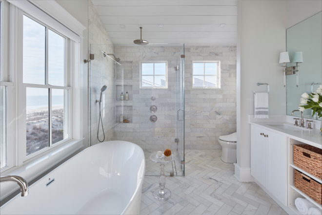 Bathroom Marble herringbone tile Bathroom Marble herringbone tile Bathroom Marble herringbone tile #Bathroom #Marbletile #herringbonetile