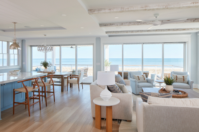 Coastal interior aesthetics The owners drew inspiration from beach aesthetics incorporating colors reminiscent of the ocean sand and sea glass #Coastal #Coastalinteriors #Coastalinterioraesthetics #inspiration #beachaesthetics #coastalcolors #ocean #sand #seaglass