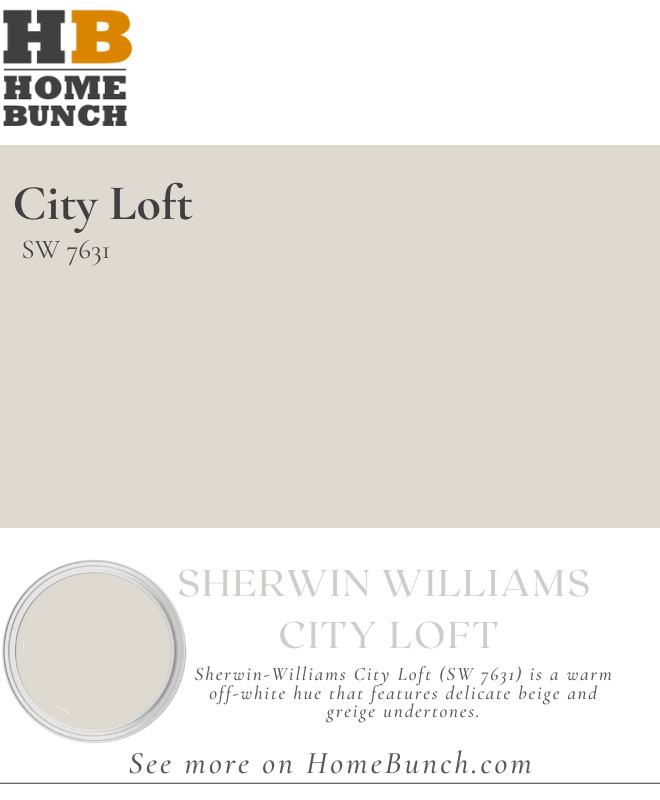 Sherwin Williams City Loft Undertones