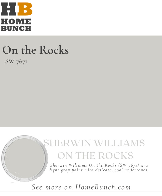 Sherwin Williams On the Rocks Undertones