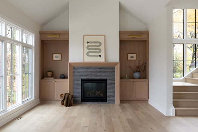  The neutral color Benjamin Moore Vanilla Milkshake brings a cozy warmth to the entire main floor We are updating the cold stark white walls which lack warmth compared to colors like BM White Dove or SW Alabaster with inviting warm tones #warmcolors #warmhues #neutrals