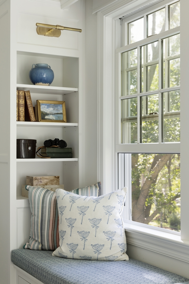 Bedroom window seat ideas