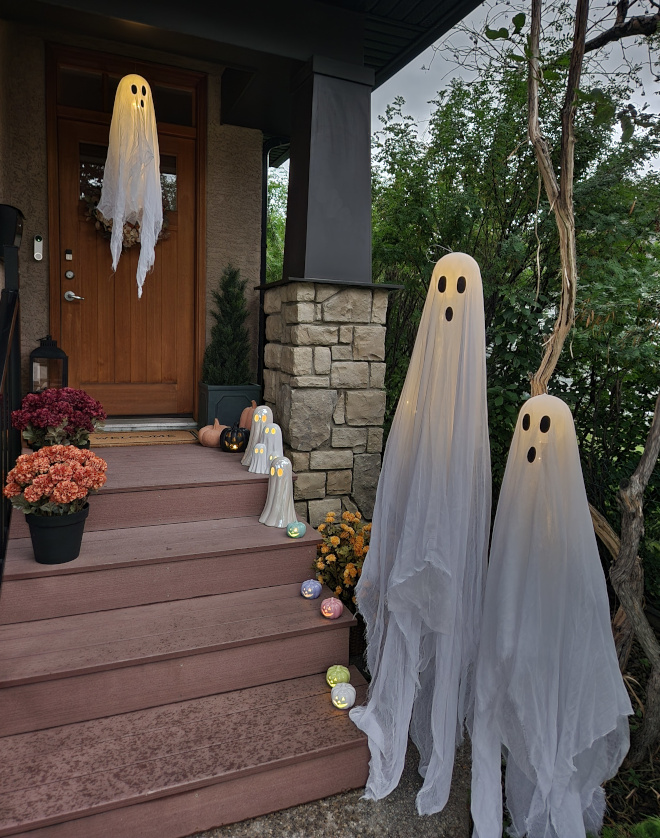 Ghost Halloween Porch ideas