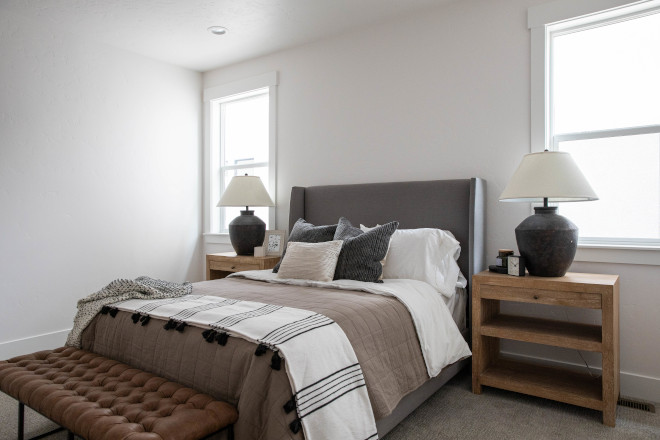 Sherwin Williams Snowbound Bedroom