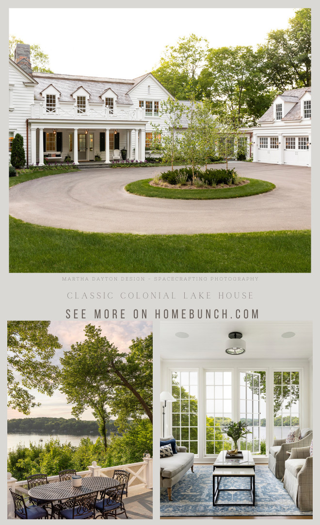 Classic Colonial Lake House