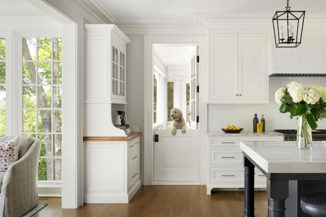 Dutch Door One detail that the internet has loved is the Dutch door that leads out to a back porch #dutchdoor #porch