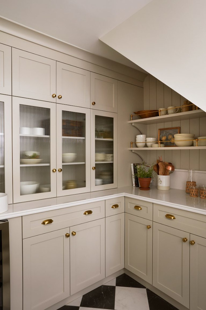 Benjamin-Moore-Revere-Pewter-Cabinet-paint-color Benjamin Moore Revere Pewter Paint Color #BenjaminMoore #BenjaminMooreReverePewter #PaintColor