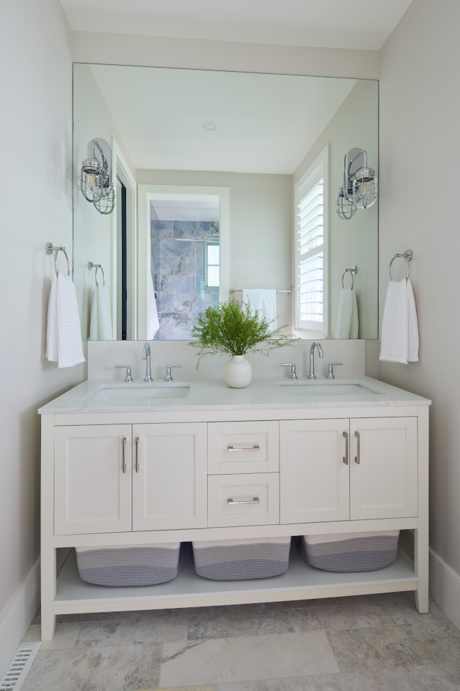 Sherwin Williams Drift of Mist Coastal Bathroom Paint Color Sherwin Williams Drift of Mist Coastal Bathroom Paint Color #SherwinWilliams #SherwinWilliamsDriftofMist #Coastal #Bathroom #PaintColor