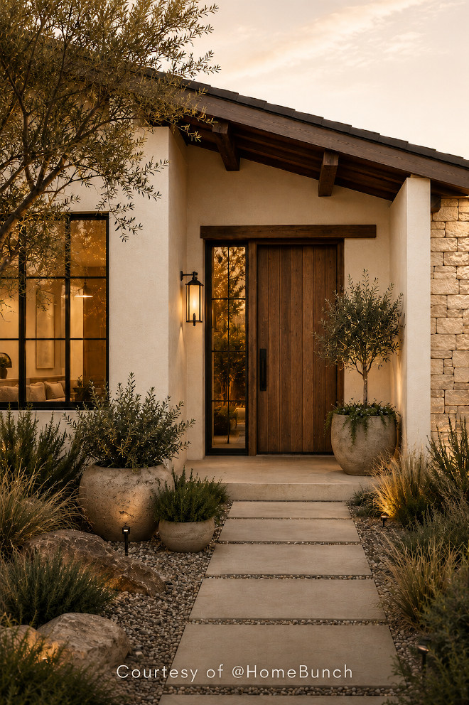 Elegant Mediterranean home at sunset Elegant Mediterranean home at sunset ideas Elegant Mediterranean home at sunset #Mediterraneanhome
