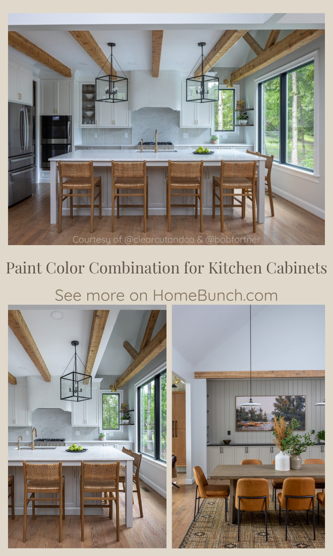 Paint Color Combination for Kitchen Cabinets Tour