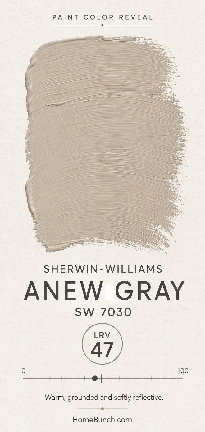 Sherwin-Williams-Anew-Gray-SW-7030-Paint-Color-Swatch Paint Color Swatch for Sherwin Williams Anew Gray SW 7030