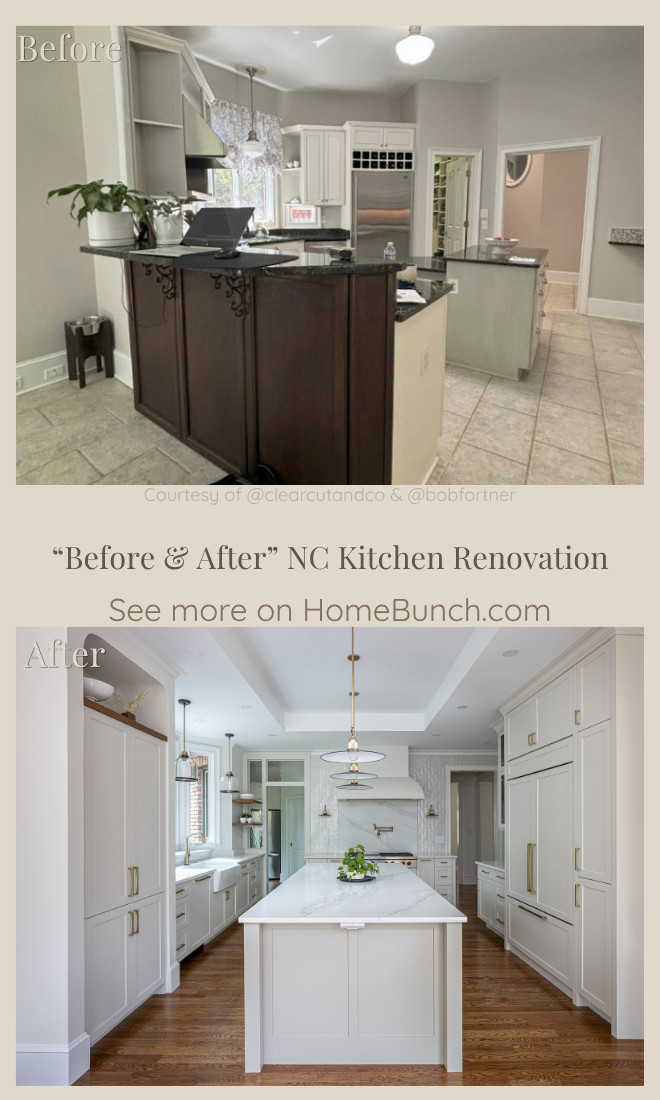 Before & After NC Kitchen Renovation Before & After NC Kitchen Renovation