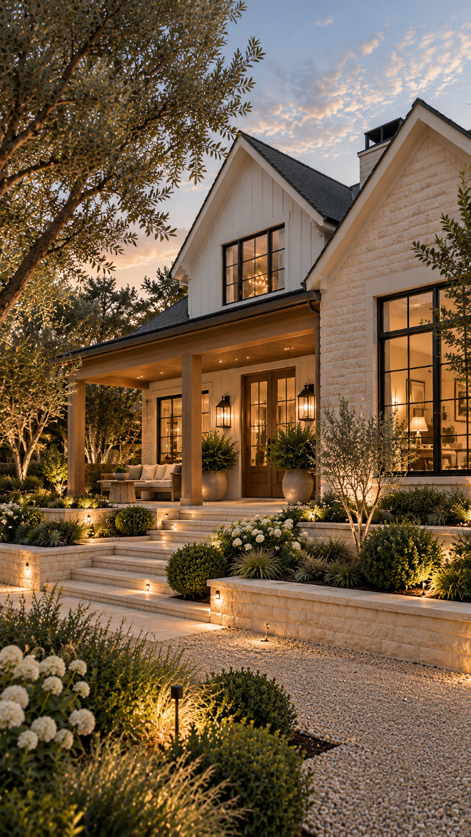 Modern Farmhouse meet Organic Modern Exterior How to update your Modern Farmhouse Exterior to Organic Modern Modern Farmhouse meet Organic Modern Exterior How to update your Modern Farmhouse Exterior to Organic Modern