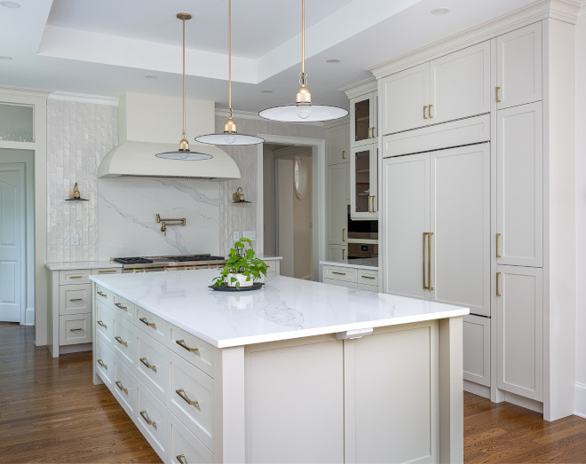 Warm white kitchen paint color Base Cabinet Slumber Sloth SW and Uppers towers Sherwin Williams Sunbleached SW Warm white kitchen paint color Base Cabinet Slumber Sloth SW and Uppers towers Sherwin Williams Sunbleached SW
