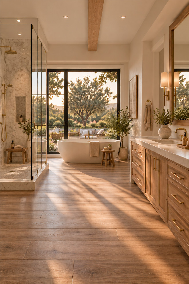 Waterproof Bathroom LVP Flooring Waterproof Bathroom LVP Flooring