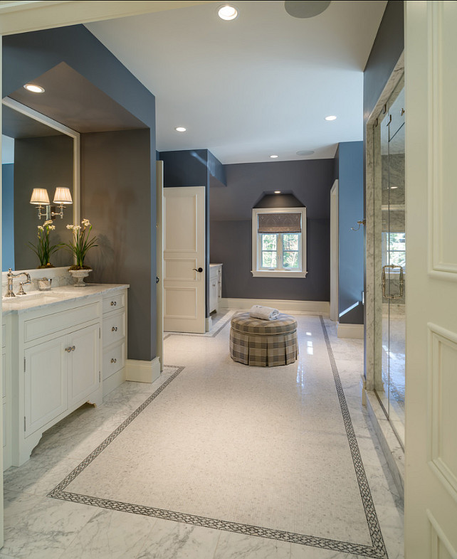 Bathroom Design Ideas. Anyone can feel inspired by this bathroom design! Spectacular! #Bathroom #BathroomDesign #Interiors