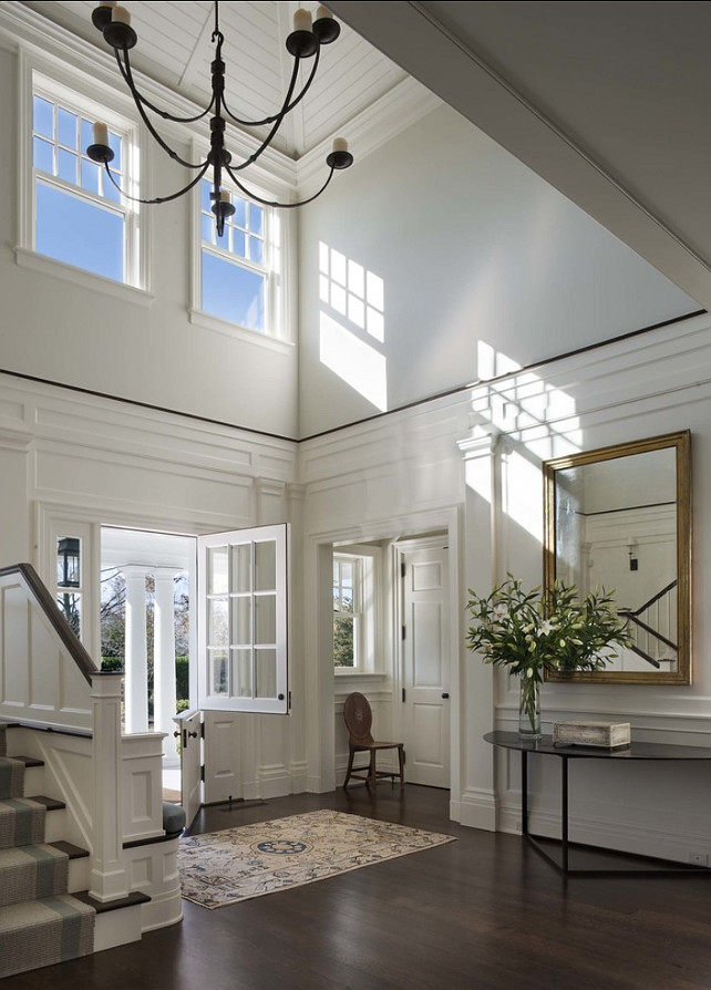 Foyer. Coastal Foyer Design. #Foyer