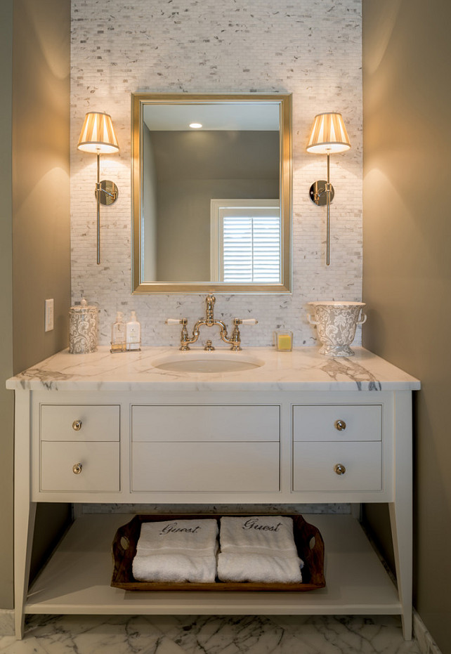 Guest Bathroom Ideas. Beautiful Ideas for Guest Bathroom. #Bathroom #GuestBathroom #InteriorDesign