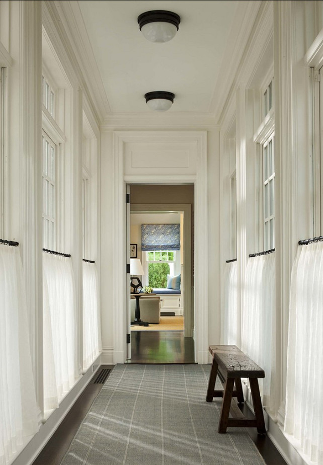 Hallway Design Ideas. This entire home is stunning, including the hallways. Woth the click to see the rest! #HomeTours #Hallways #Interiors