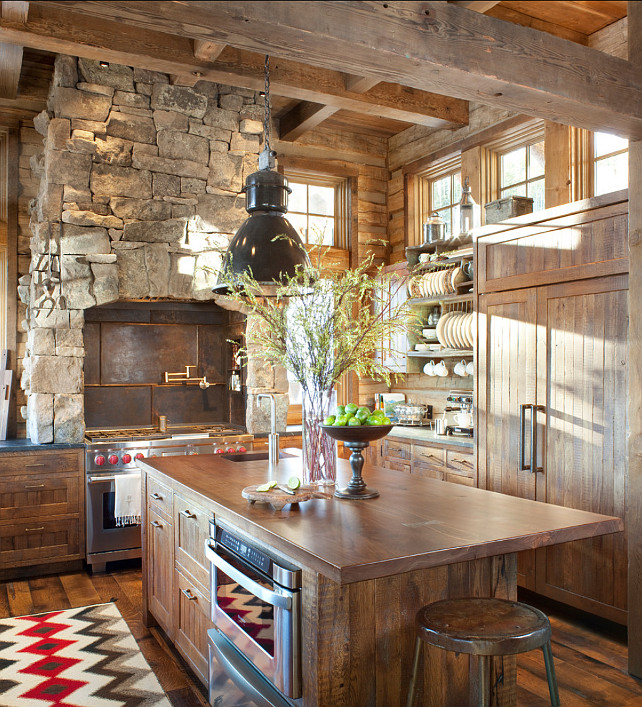 Rustic Ski Lodge - Home Bunch Interior Design Ideas