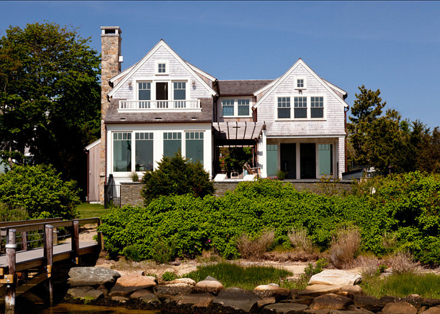 Shingled Cottage. Gorgeous shingled cottage. #Cottage #Architecture