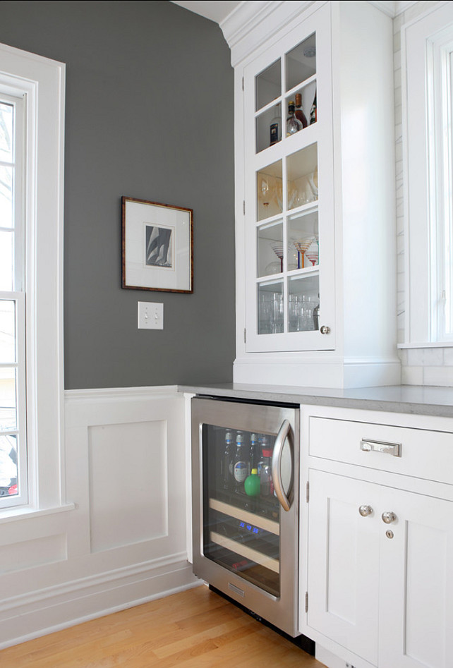 Benjamin Moore Paint Color: Benjamin Moore Chelsea Gray HC 168 #BenjaminMoore #ChelseaGray HC 168 