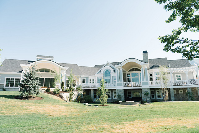 Back of the house design. Four Chairs Furniture.