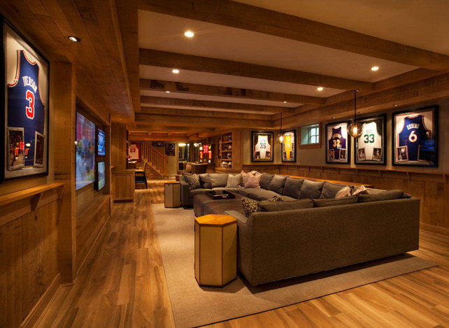 Basement Ideas. Basement Design. #Basement #BasementIdeas #BasementDecor Garrison Hullinger Interior Design Inc.