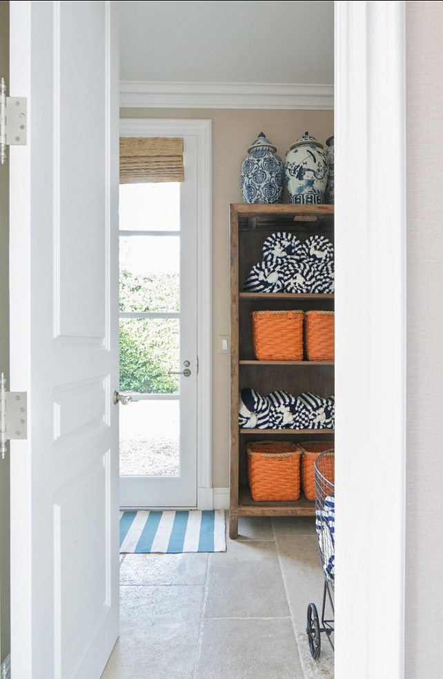 Basket Storage Ideas. #StorageIdeas #Baskets Brooke Wagner Design.