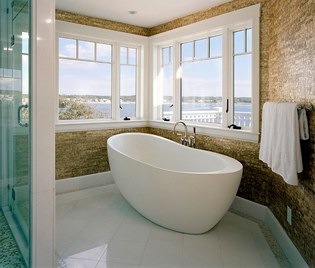 Bathroom. Bathroom Wall Tiling Ideas Bathroom Ideas. Bathroom with Mother of Pearl Tiles. #Bathroom Nancy McLaughlin Interiors.