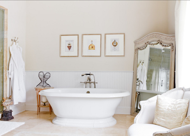 Bathroom. The bathtub in this bathroom is the Kohler Vintage bath. #Bathroom #Bathtub