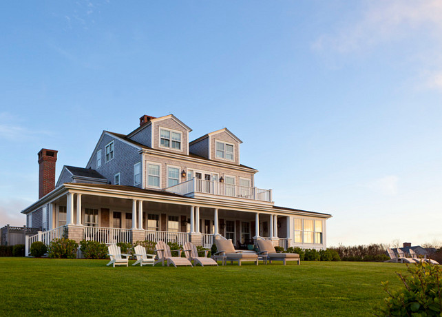 Beach House Design Ideas. Beach House Exteriror Ideas. Shingle Beach House Exterior. #BeachHouseExterior #ShingleBeachHouseExterior #BeachHouse #CoastalBeachHouseExterior Jeannie Balsam LLC.