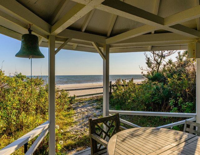 Seaside Gazebo. Via Sotheby's Homes.