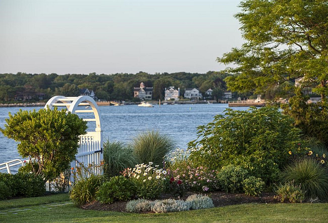 Beach house garden ideas. Christie's Real Estate.