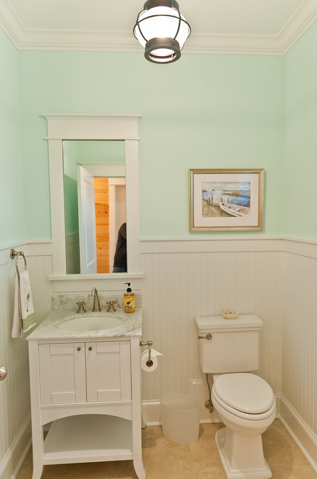 Beadboard Bathroom #BeadboardBathroom #Beadboard Blue Sky Building Company.