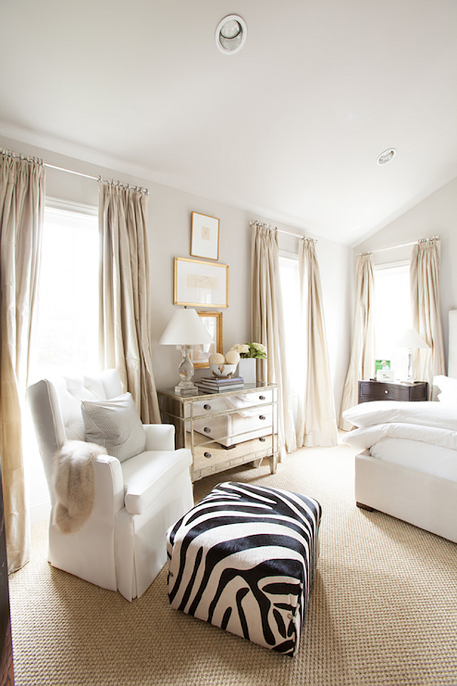 Bedroom Sitting Area. Bedroom sitting area with chair and ottoman. #Bedroom #Sittingarea #Chair #Ottoman Ashley Goforth Design