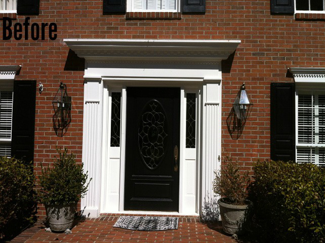 Before and After Front Door. #BeforeandAfterFrontDoor