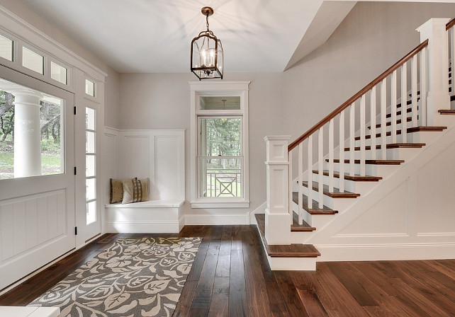 Benjamin Moore Edgecomb Gray. Benjamin Moore Edgecomb Gray. Benjamin Moore Edgecomb Gray Paint Color. #BenjaminMooreEdgecombGray #BenjaminMoorePaintColors Divine Custom Homes.