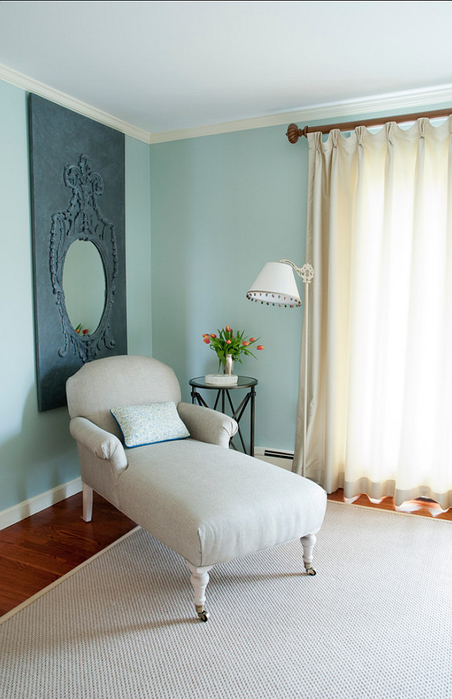 Benjamin Moore Paint Color. Benjamin Moore Palladian Blue HC-144 #BenjaminMoorePalladianBlue #BenjaminMooreHC144 