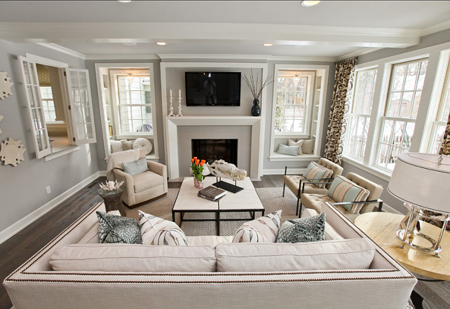 Interior Paint Color And Palette Ideas With Pictures Home Benjamin Moore Paint Color Stonington Grey Hc 170