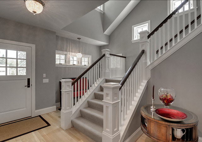 Benjamin Moore Paint Color. Stonington Gray HC-170 by Benjamin Moore. #StoningtonGray HC-170 #BenjaminMoore